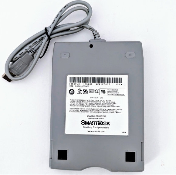 Vintage SmartDisk USB Floppy Disk Drive - Picture 2 of 2